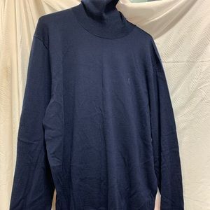 Polo Ralph Lauren blue turtleneck Large